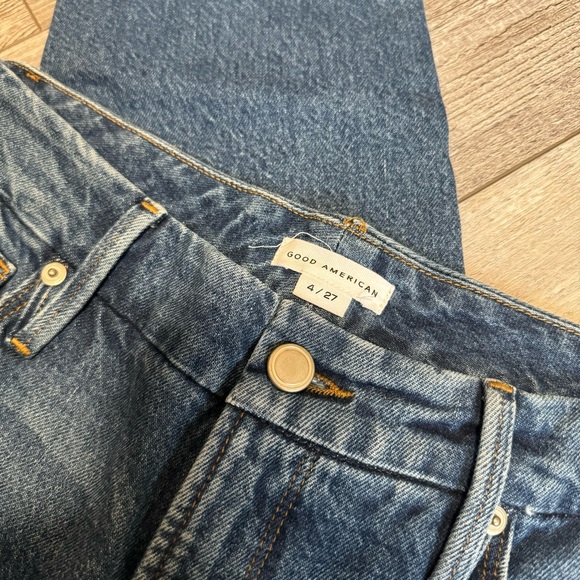 good american good legs straight leg jeans - Picture 3 of 11
